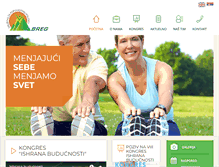 Tablet Screenshot of ishrana-buducnosti.com